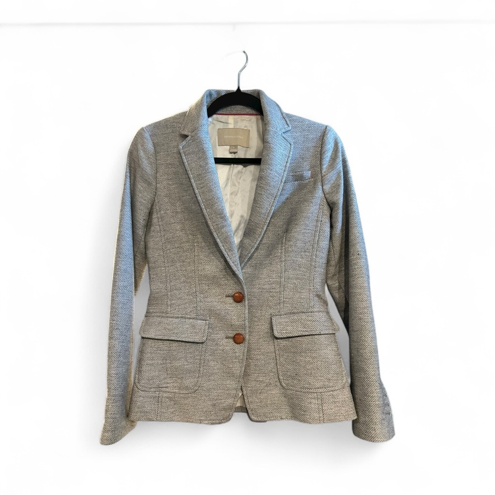 Women's Banana Republic Gray Blazer
